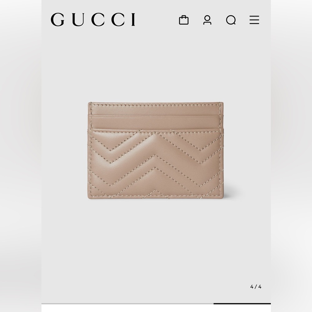 GUCCI Marmont Card holder - Picture 2 of 6